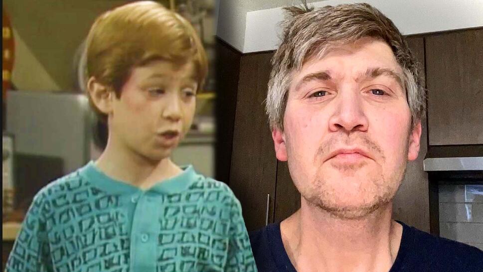 Benji Gregory as Brian Tanner on 'Alf'; Benji Gregory as an adult
