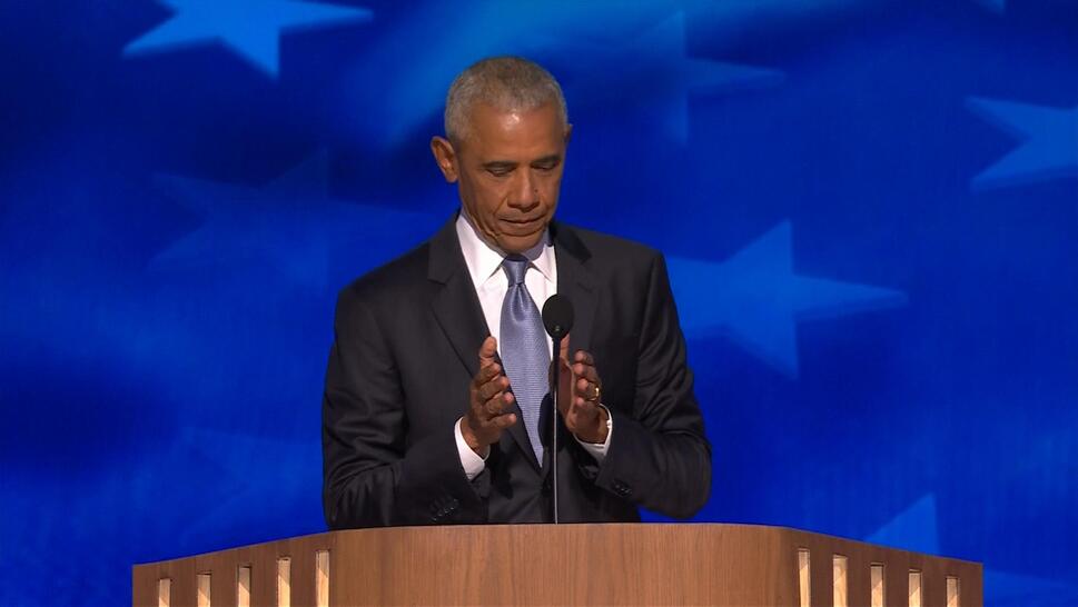 Barack Obama Takes Jab at Donald Trump During DNC