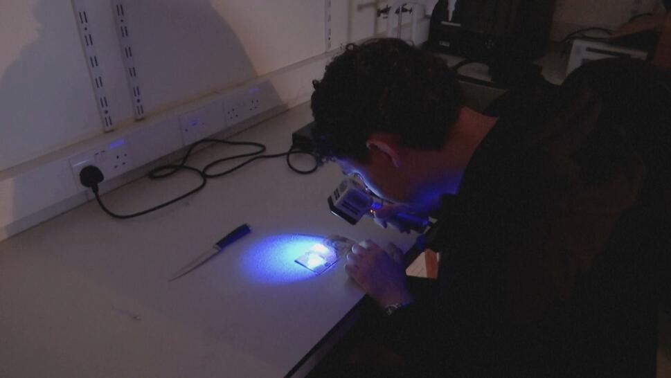 Students Try to Advance Fingerprinting Technology to Solve Crime