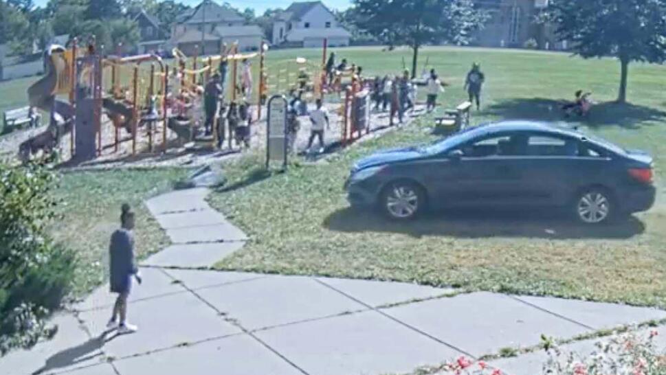 10-Year-Old Drives Car Over Grassy Playground Area: Cops