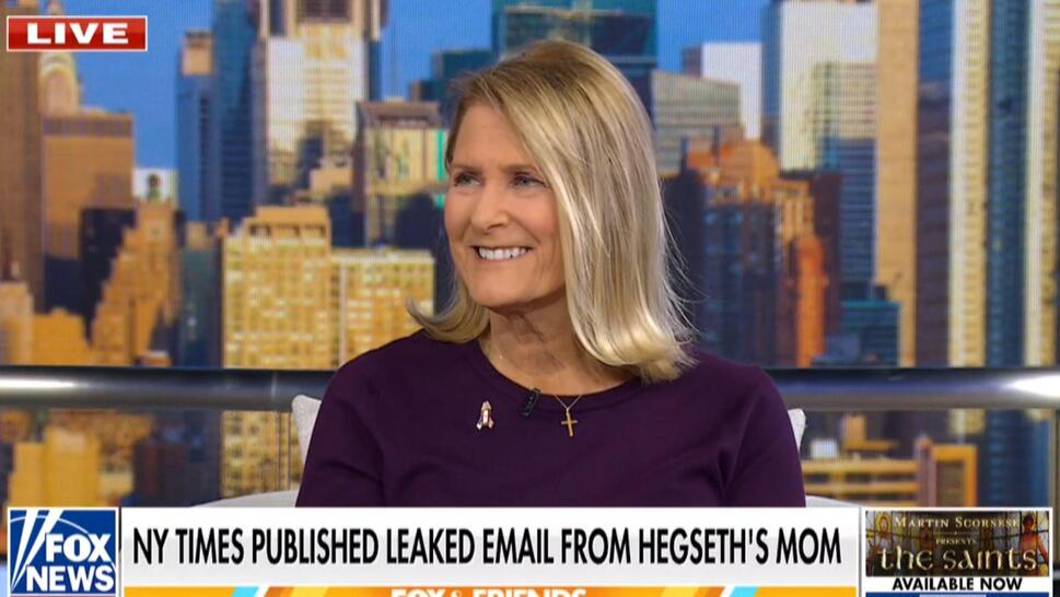 Pete Hegseth's Mom Defends Son on Live TV 