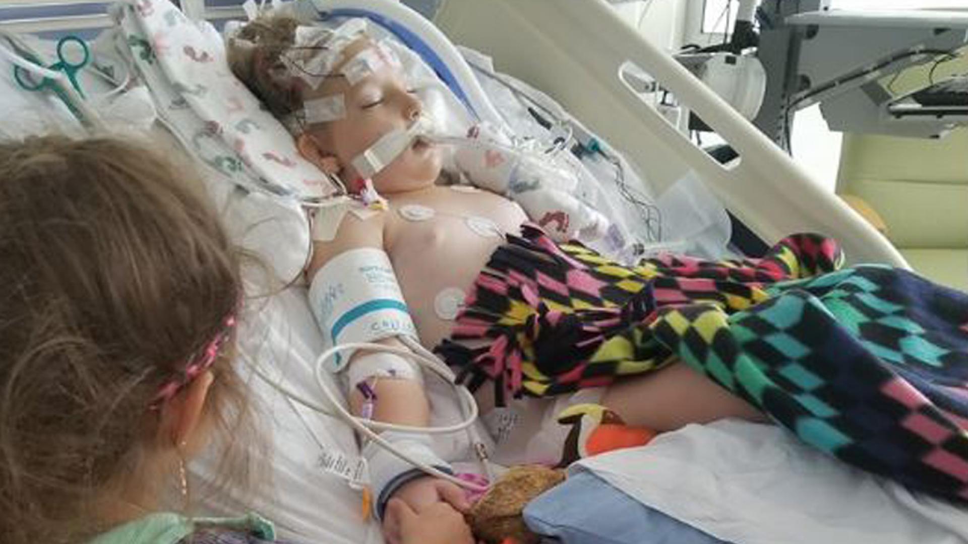 girl in coma in hospital