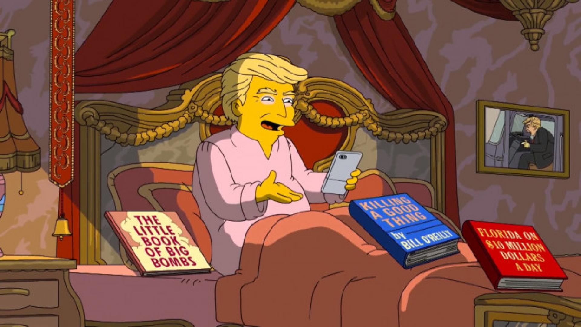The Simpsons Paint A Doom And Gloom Outlook For Trump S