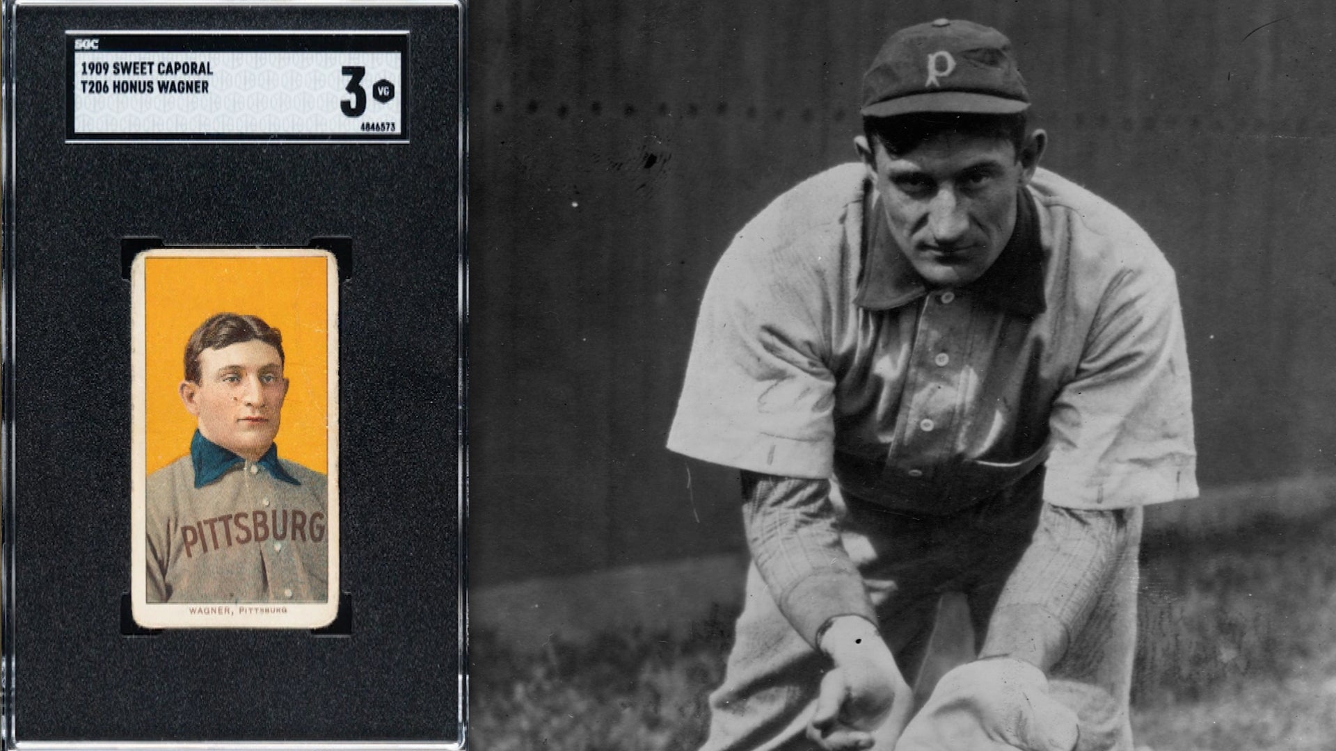 Honus Wagner baseball card sets record for most expensive ever