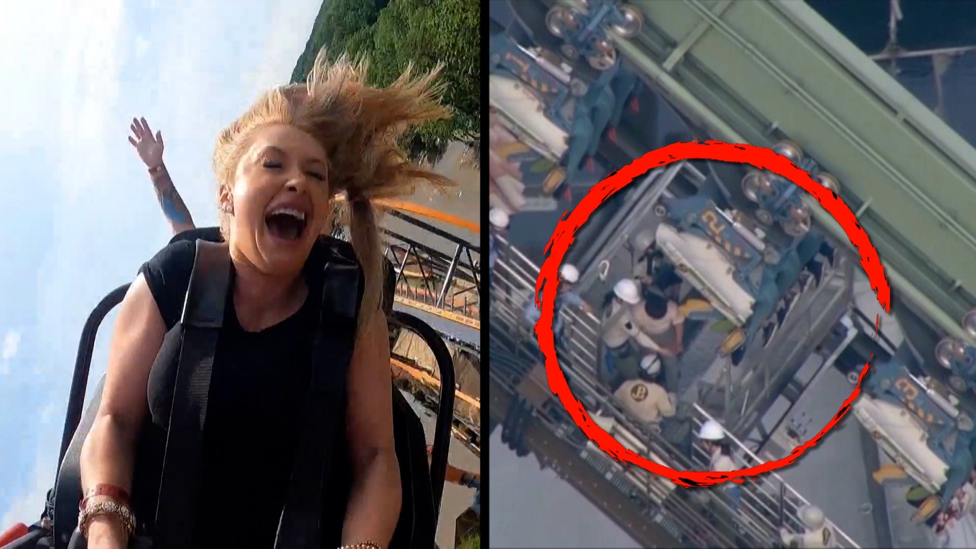 Naked Roller Coaster Rides And Other Unusual Amusement Parks Happenings Inside Edition 8596