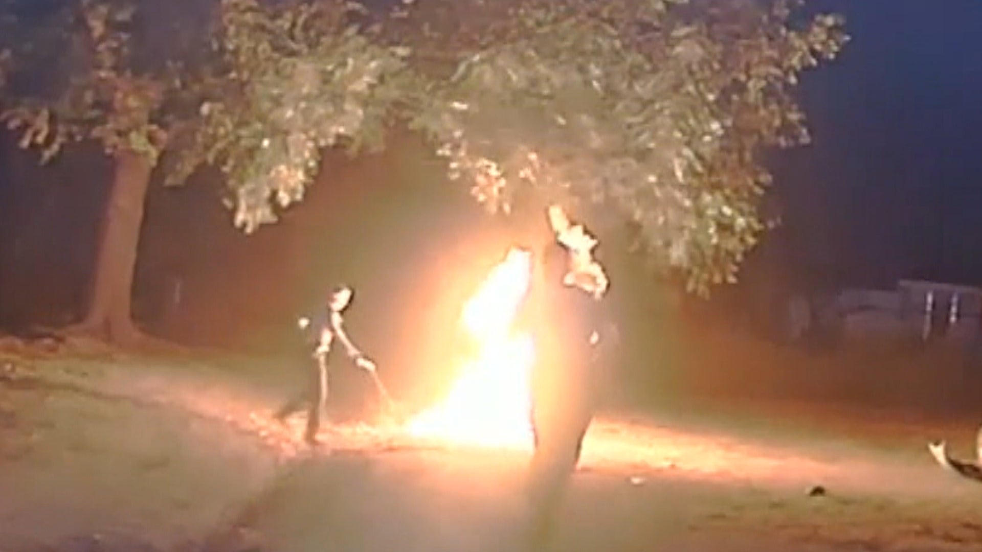 Motorcycle Driver Tased By Arkansas State Police Catches On Fire Inside Edition 3803